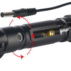 RECHARGEABLE TACTICAL FLASHLIGHT